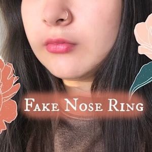 Fake Nose Ring ❗️PRICE FIRM❗️